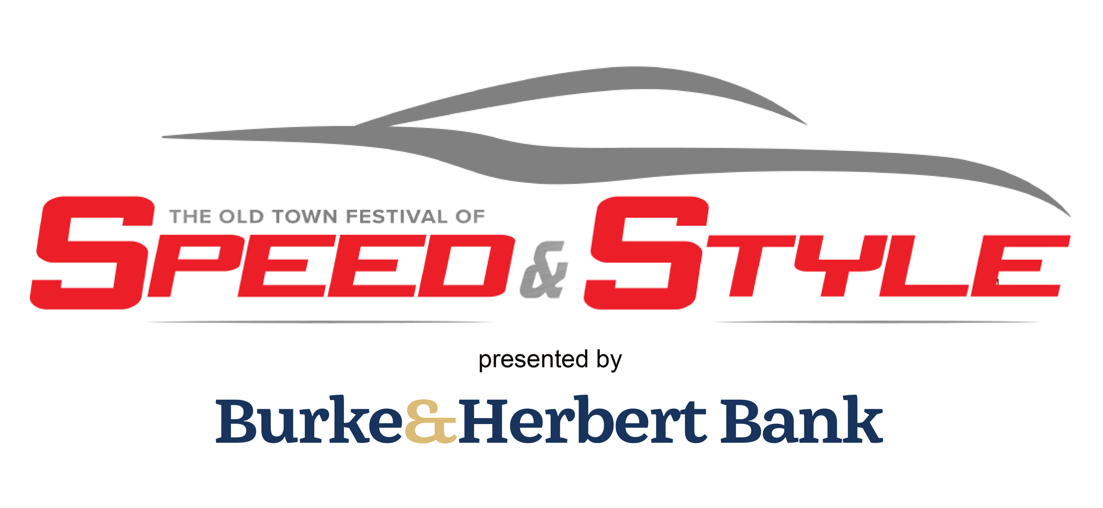 Speed Style and Burk Herbert Bank VERTICAL LOGO White Background