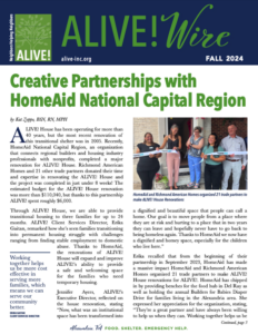 ALIVE!wire cover Fall 2024