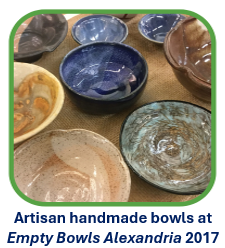 Empty Bowls Artisan Bowls