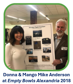 Empty Bowls Donna Mike Anderson